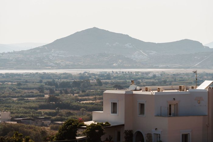 Θέα στη θάλασσα και το ηλιοβασίλεμα από το Naxos Balcony Apartments - Room 5 φωτογραφία 8