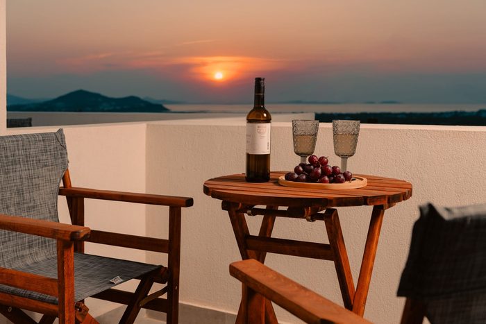 Ηλιοβασίλεμα στη Νάξο από το Γλινάδο - φωτογραφία 2